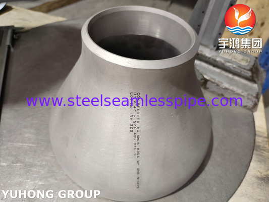 Fittings baja tahan karat paduan nikel ASTM B366 WP UNS N10276 90°LR ELBOW B16.9