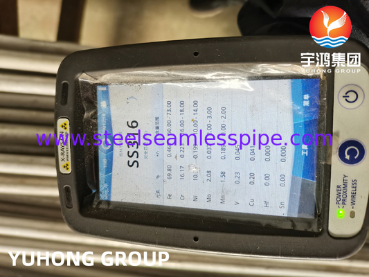ASME SA213 TP316L Produsen Tabung U Ekspor ke Industri Minyak dan Gas