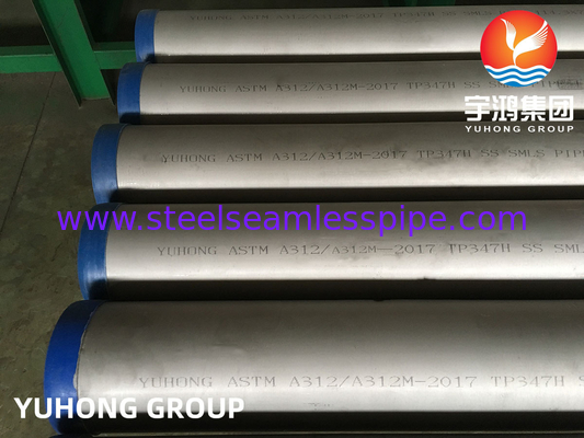 ASTM A312 TP347H Pipa tanpa jahitan dari stainless steel pilihan untuk suhu tinggi dan layanan korosif