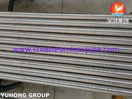 ASTM B729 Alloy 20 / UNS N08020 / 2.4660 Pipa Alloy Nikel Tanpa Sambungan