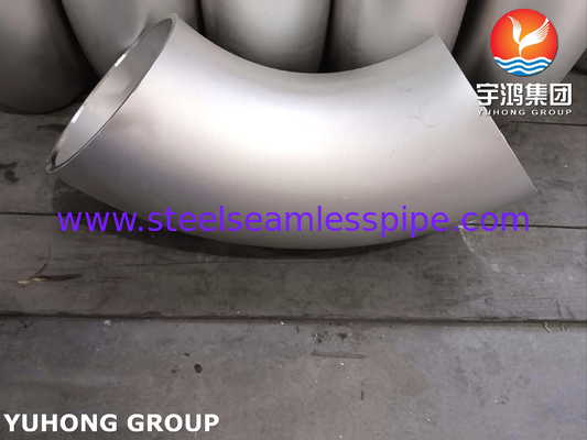 ASTM A403 WP321 Baja tahan karat 180° Siku, ASME B16.9 Buttweld Pipe Fitting