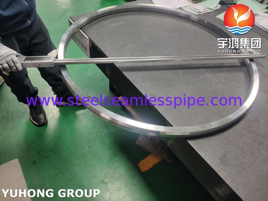 Besi lembut baja Flange Ring Joint Gasket R-Octagonal 1500LB