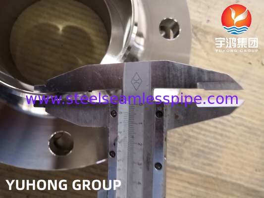 EN 1092-1 TYPE11 1.4404 Wajah yang diangkat Las leher Flange Kekuatan superior Ketahanan tinggi