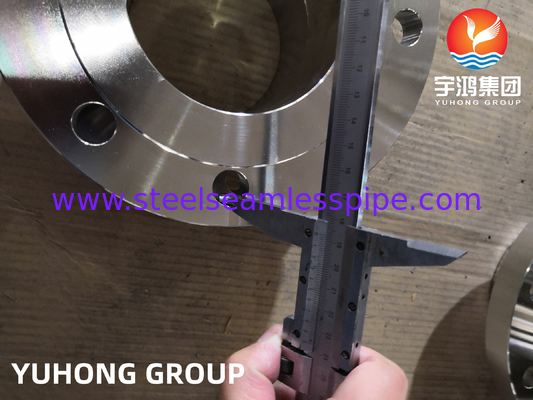 EN 1092-1 TYPE11 1.4404 Wajah yang diangkat Las leher Flange Kekuatan superior Ketahanan tinggi