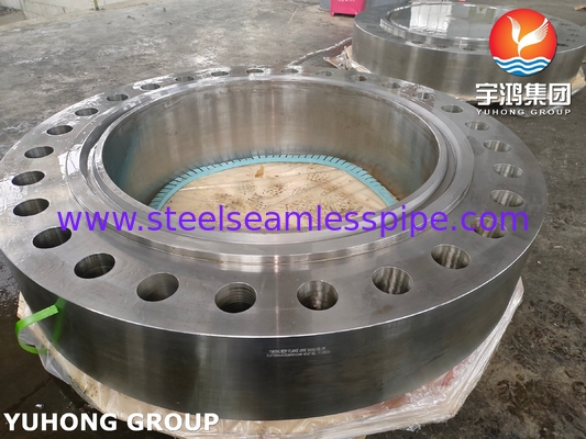 ASME SA266 Gr.2N Carbon Steel Forgings Steel Body Flange Untuk Kapal Tekanan