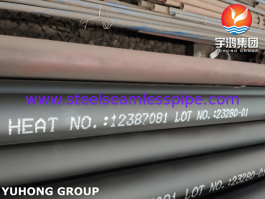 ASME SA213 / ASTM A213 T9 tabung tanpa jahitan baja paduan untuk boiler, superheater dan penukar panas
