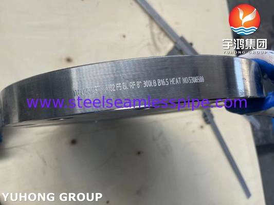 ASTM A182 F5 Orifisi Weld Neck RF Flange B16.5 untuk suhu tinggi yang sangat baik