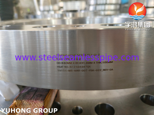 ASME SA366 F11 Kelas 2 Flange Forging Tube Sisi Baja Alloy