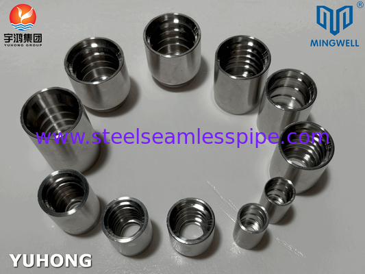 316L Hydraulic Stainless Steel Hose Fitting, Penyambungan Penuh