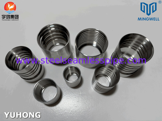 316L Hydraulic Stainless Steel Hose Fitting, Penyambungan Penuh