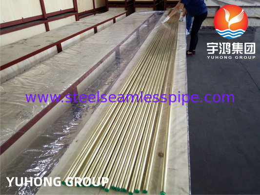 Tembaga Alloy Seamless Tube Admiralty Brass Tube B111 C44300 C70600 C71500 C12200 Pendingin, Air Cooler, Generasi Daya, Aplikasi Kapal Tekanan