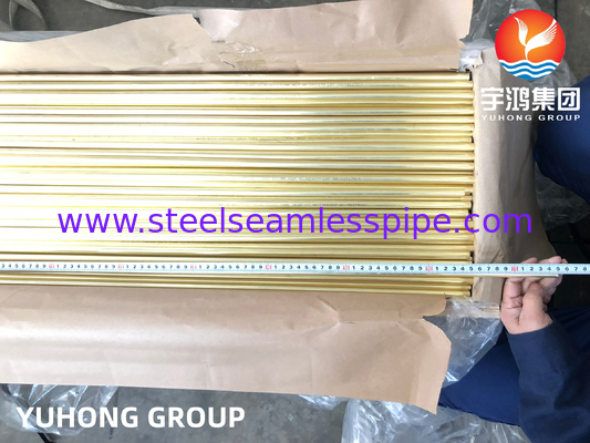 Tembaga Alloy Seamless Tube Admiralty Brass Tube B111 C44300 C70600 C71500 C12200 Pendingin, Air Cooler, Generasi Daya, Aplikasi Kapal Tekanan