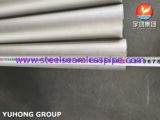 ASTM A312 TP321 Stainless Steel Seamless Pipe Pickled dan Annealed Untuk Industri Minyak Gas Dan Industri Kimia