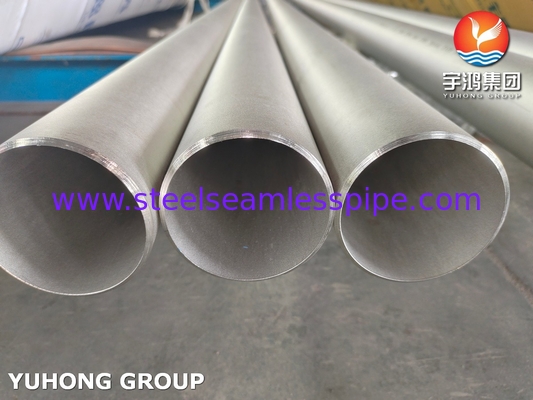 ASTM A312 TP321 Stainless Steel Seamless Pipe Pickled dan Annealed Untuk Industri Minyak Gas Dan Industri Kimia