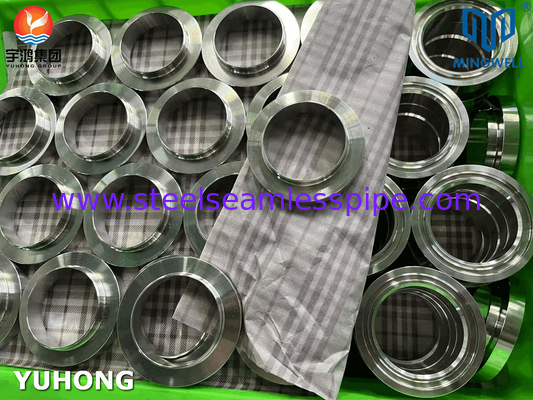 316L Hidrolik Stainless Steel Hose Fitting Pengelasan Flanges