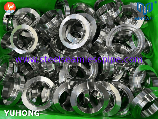 316L Hidrolik Stainless Steel Hose Fitting Pengelasan Flanges