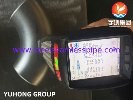 Fittings baja tahan karat ASTM A403 WPS31254-S 90°LR 45°LR ELBOW B16.9