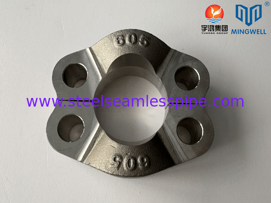 Fitting Flange Stainless Steel SAE Split Flange Clamp SS316L Pembentukan hidraulik