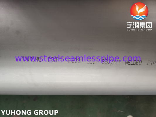 ASTM A928 CL.1 Super Duplex Steel Welded Pipe S32750 S32205 S31254