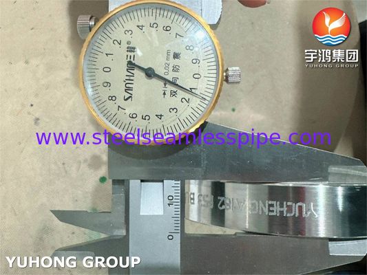 Flensa Buta Baja Tahan Karat Dupleks Tempa ASTM A182 F53 Raised Face B16.5