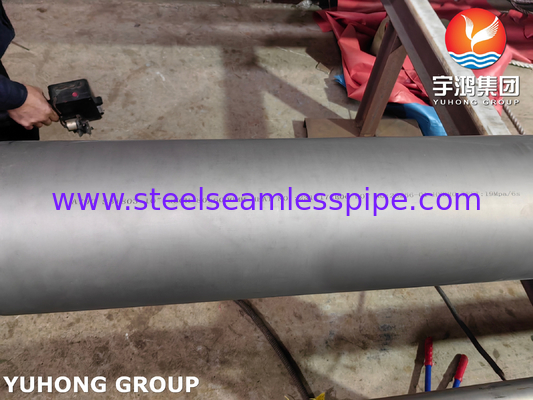 ASTM A790 UNS S31803 Pipa Baja Dupleks Tanpa Jajar