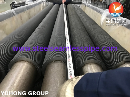 ASTM A213 T9 Alloy Steel HFW Fin Tube Untuk Economizer Situasi Tekanan Tinggi