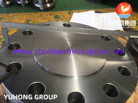 ASTM A182 F22 Baja Alloy Forged Blind Flange Raised Face B16.5