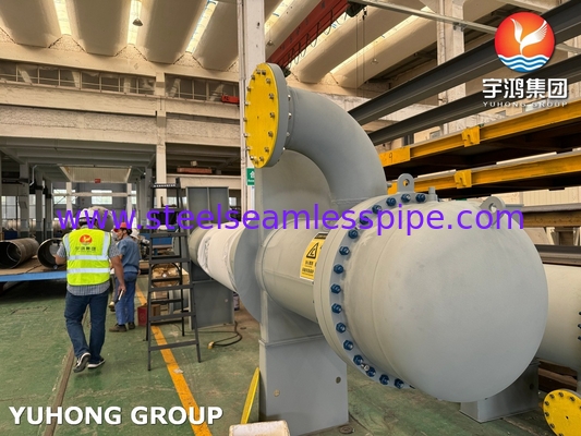 ASME U Stamp Heat Exchanger API 660 Dalam Petrochemical Dan Rafineri Minyak