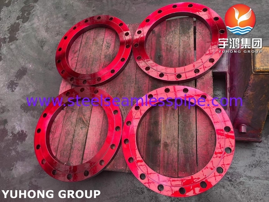 EN1092 ASTM A182 F53 / UNS S32750 Super Duplex 2507 Piring / Flange datar