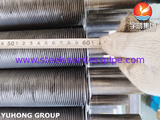 ASTM A213 T5 Fin Tube Dengan Jenis G Tertanam Untuk Aplikasi Korosif Tekanan Tinggi Sedeng