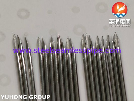 Stainless Steel Injection Needle Tube, SUS304 16G Jarum Veteriner Untuk Perawatan Hewan