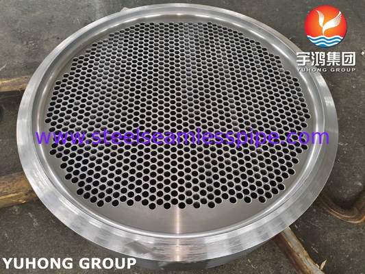ASME SA266 Gr.2N Heat Exchanger Tube Sheet sesuai dengan ASME Sec VIII