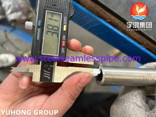 Pipa Baja Paduan ASTM B163 N04400 untuk Kondensor dan Penukar Panas