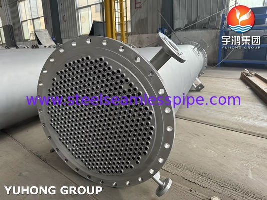 Desain perakitan Shell And Tube Heat Exchanger ASME TEMA