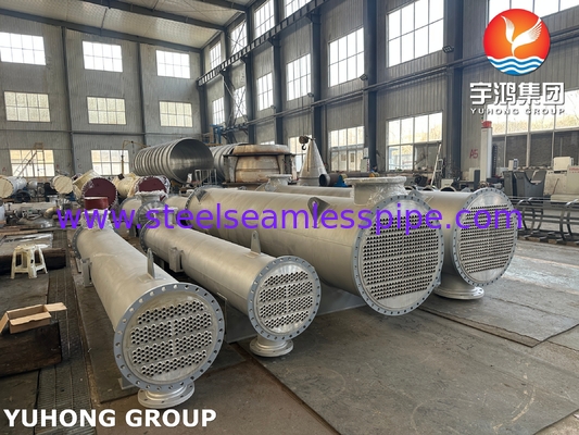 Desain perakitan Shell And Tube Heat Exchanger ASME TEMA