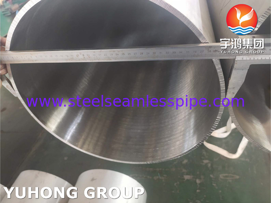 ASTM A312 TP904L Stainless Steel Seamless Pipe Untuk Pipeline Anti Korosi Tinggi