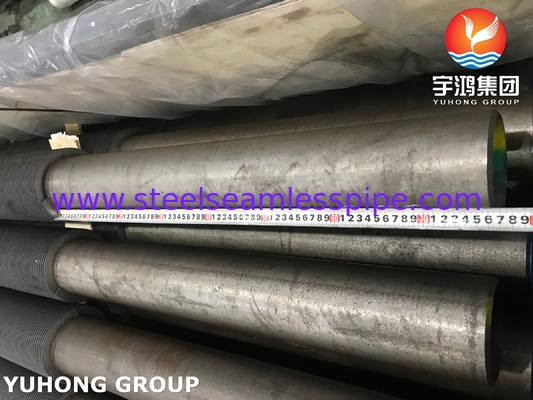 ASTM A213 T9 Tinggi Frekuensi Las Solid Fin Tabung Untuk Reformers Tungku