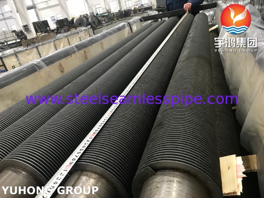 ASTM A213 T9 Tinggi Frekuensi Las Solid Fin Tabung Untuk Reformers Tungku
