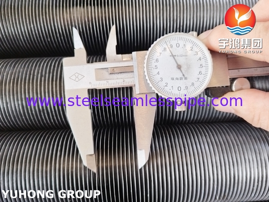 ASTM A213 T5 Tabung Fin Tipe G Tertanam Untuk Evaporator Kondensator