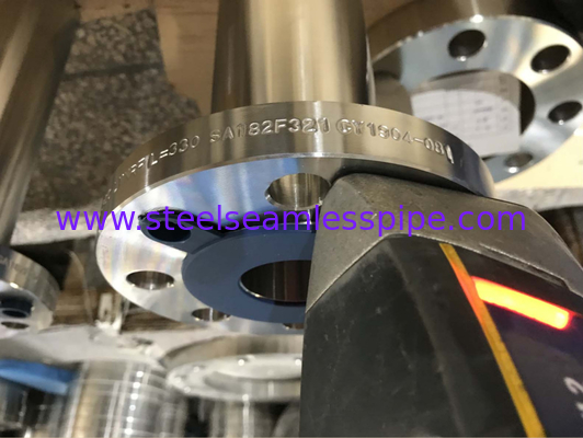 Flang baja tahan karat leher panjang WNRF,A182 F321 B16.5 KLASA 300