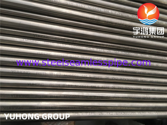 ASTM B167 Inconel 690 N06690 Pipa tanpa jahitan untuk Transfer Panas Generator Uap