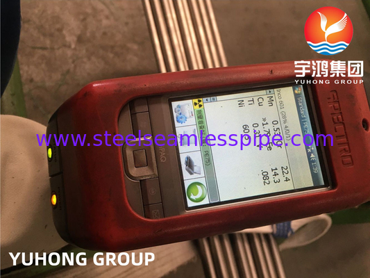 ASTM B167 Inconel 690 N06690 Pipa tanpa jahitan untuk Transfer Panas Generator Uap