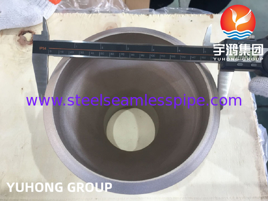 ASTM B466 C70600 Tembaga paduan Fitting eksentrik Reduktor B16.9 Untuk sistem pendinginan