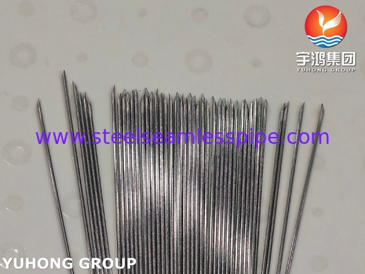 Tabung jarum suntik intravena baja tahan karat medis ISO9626 SUS304 25G 0.5*34MM