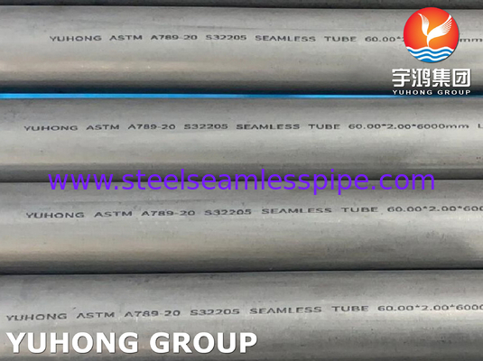 ASTM A789 S32205 Tabung Baja Dupleks Untuk Industri Minyak dan Gas