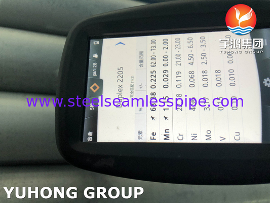 ASTM A789 S32205 Tabung Baja Dupleks Untuk Industri Minyak dan Gas