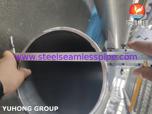 ASTM A928 Kelas 1 S32750 Stainless Steel Duplex Pipe Welded untuk Industri Minyak dan Gas