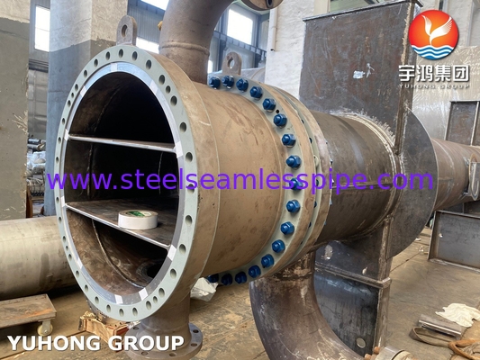 TEMA AES Exchanger dengan Expansion Joint, C70600 Tabung NACE untuk Hydrocracker Gas Asam