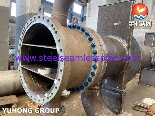TEMA Heat Exchanger AES Type C70600 Tabung NACE untuk Hydrocracker Gas Asam