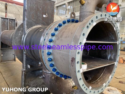 TEMA Heat Exchanger AES Type C70600 Tabung NACE untuk Hydrocracker Gas Asam